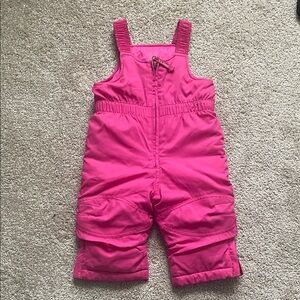 L.L. Bean Kids Snow Bibs 12-18 months